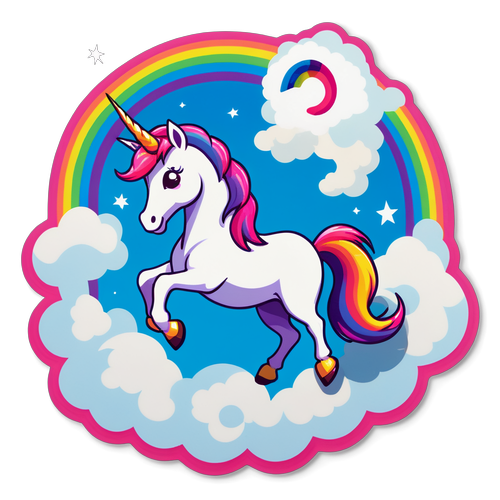 Discover the Enchanting World of Unicorns: Where Donut-Shaped Clouds and Rainbows Unite! 🌈🦄