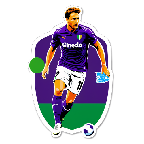 Adesiv captivant pentru meciul Fiorentina vs Real Betis