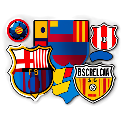 Naklejki inspirowane FC Barcelona