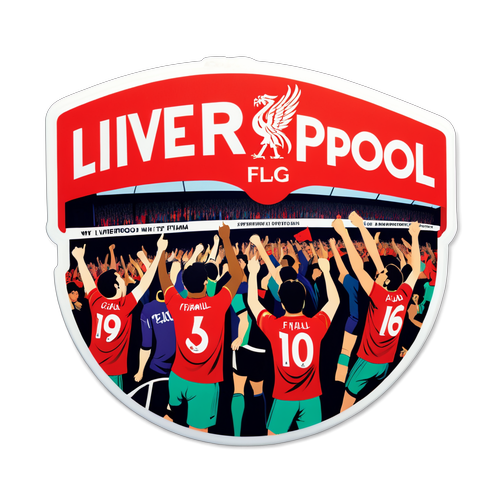 Stiker Bola Sepak Liverpool