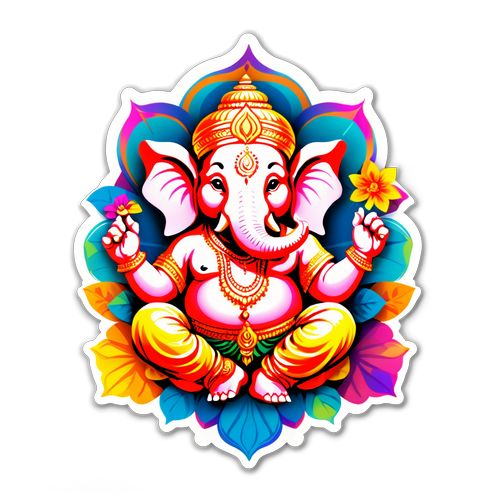 Raikan Vinayagar Chaturthi 2024: Sticker Memukau yang Menyemarakkan Kegembiraan!