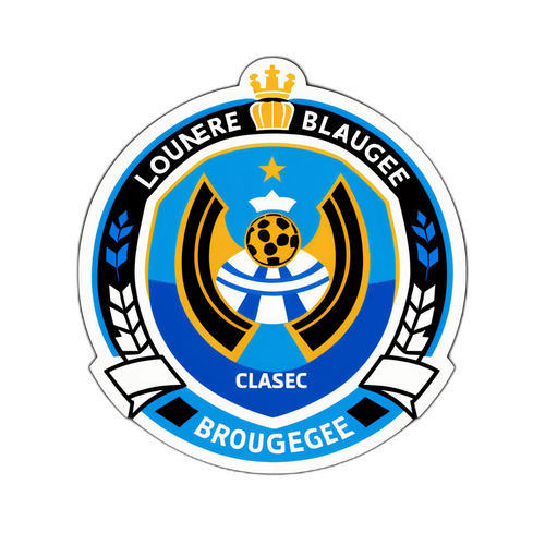 Sticker ya Ushindani kati ya Club Brugge na La Louvière