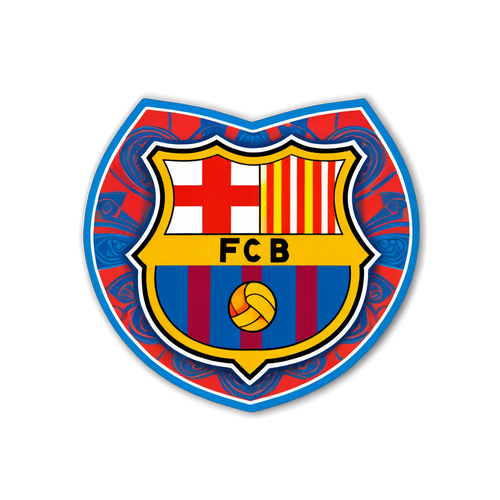 FC Barcelona samolepka