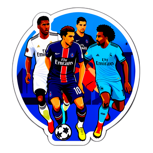 PSG vs Real Madrid - Tähtipelaajat