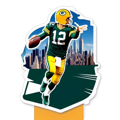 Game Day Glory: Aaron Rodgers in NYC