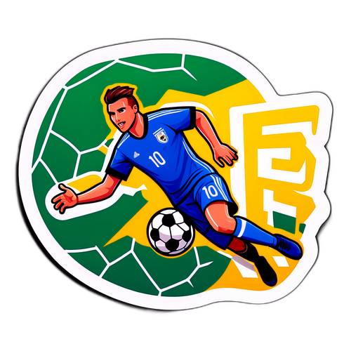 Thiết kế nhãn dán bóng đá