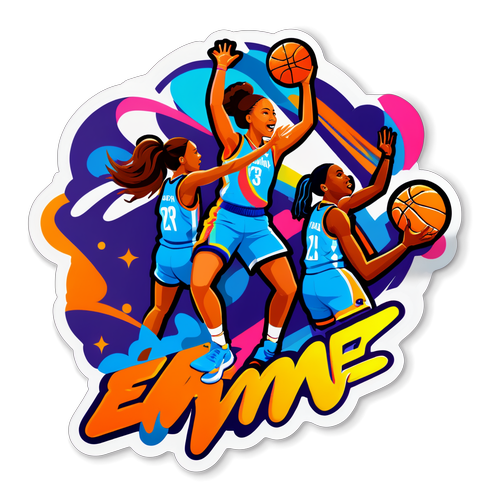 Pagyamanin ang Laro Nya! Makikita ang Mga Manlalaro ng WNBA sa Nakakabighaning Sticker na Ito!