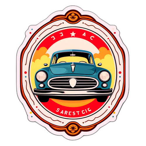 Adesivo Vintage Automotivo