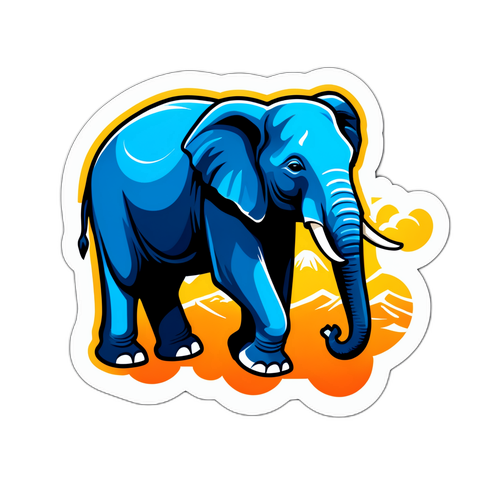 Elefant inspirowany Sri Lanką