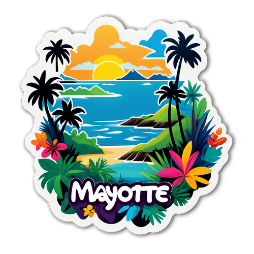 Sticker für Mayotte