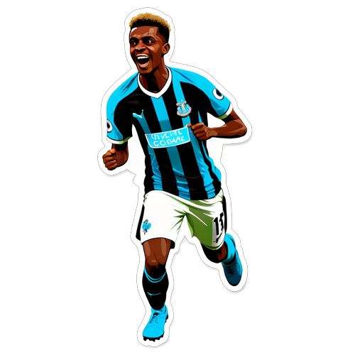 Newcastle sticker med Alexander Isak