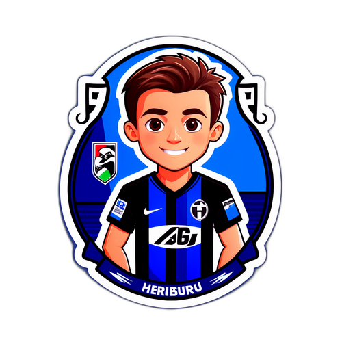 Thiết kế sticker cầu thủ Hertha và Freiburg