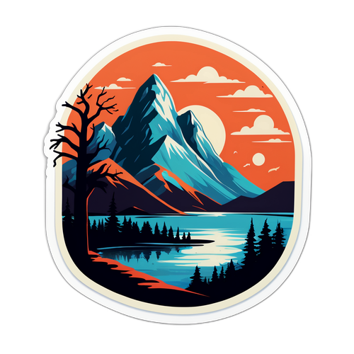 Mysterious Landscape Sticker Inspired by the Murdaugh Murders