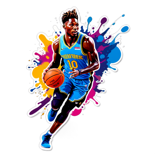 Stylish na Sticker ni Dorian Finney-Smith