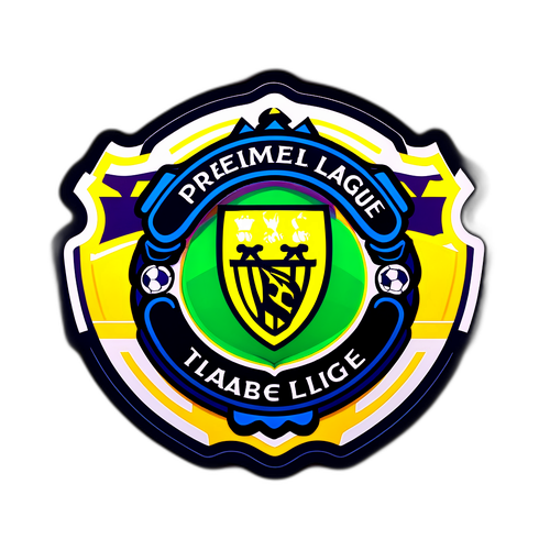 Sticker Ya Mzunguko wa Ligi ya Premier
