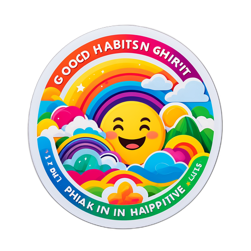 Jó Szokások Matrica