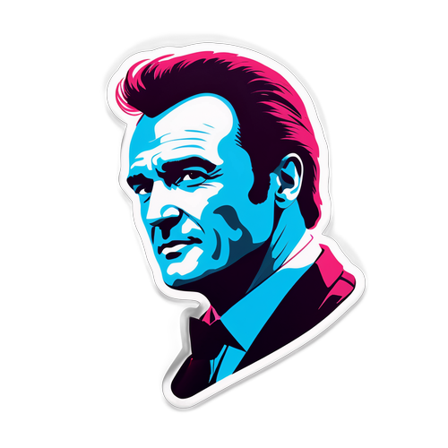Minimalist Silhuet af Julian McMahon