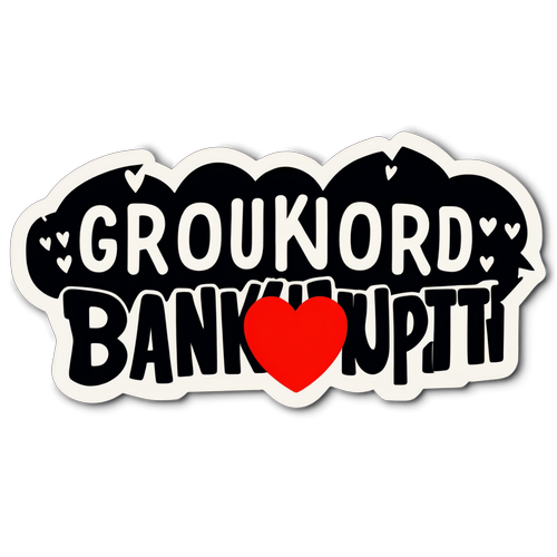 GroeNoord Bankrupt Sticker