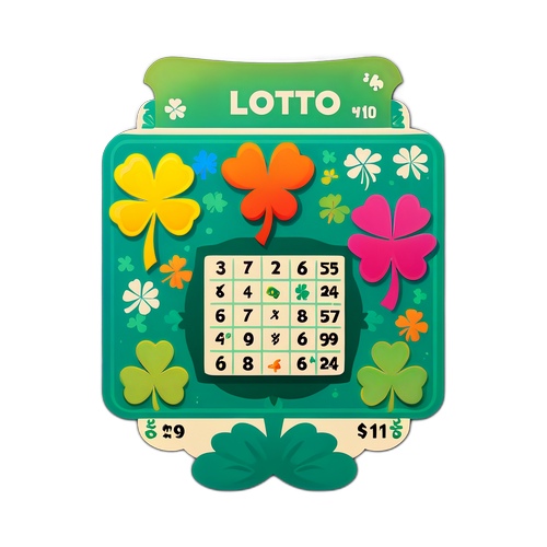 Rekaan Tiket Lotto yang Imaginatif dan Permainan