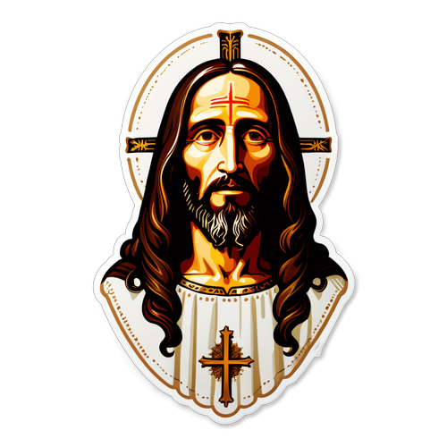 Sticker Menarik Shroud of Turin: Mengungkap Kisah Sejarah dengan Sentuhan Kreatif!