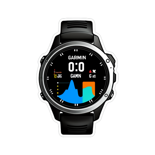 Garmin Logotyp och Aktivitetsovervakning Klistermärke