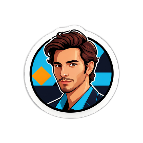 מדבקה מודרנית בעיצוב מינימליסטי של דניאל מארזיקו