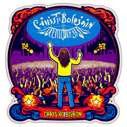 A Chris Robinson koncert emlékezetes posztere