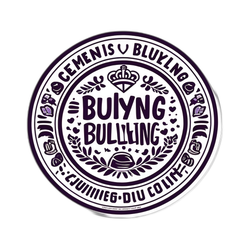 反校园欺凌贴纸