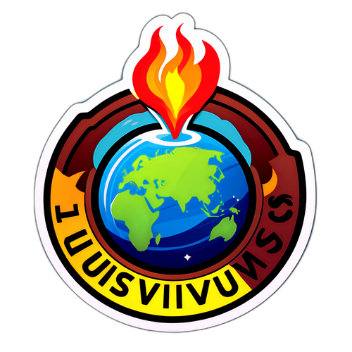 Fluvius Logo Sticker voor Energie en Duurzaamheid