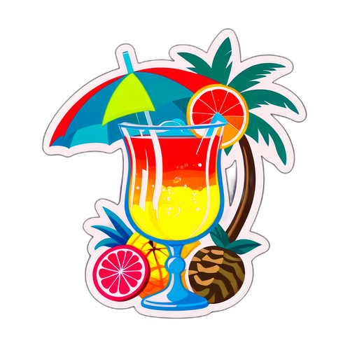 Coctel Refrescante Tropical