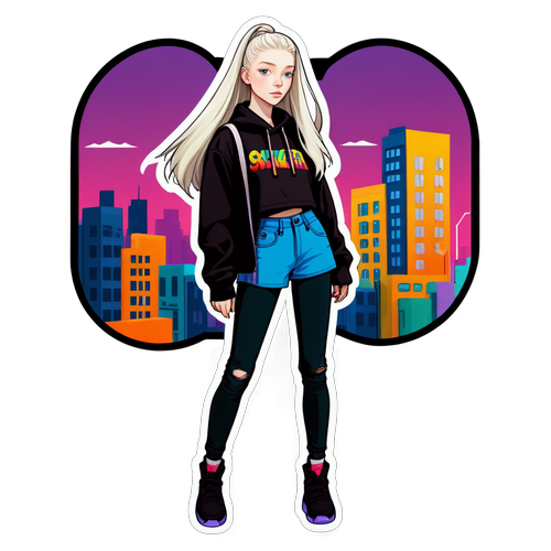 Hunter Schafer objevující město