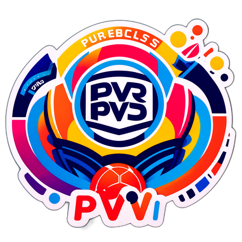 Reprezentarea artistică a logo-ului PSV