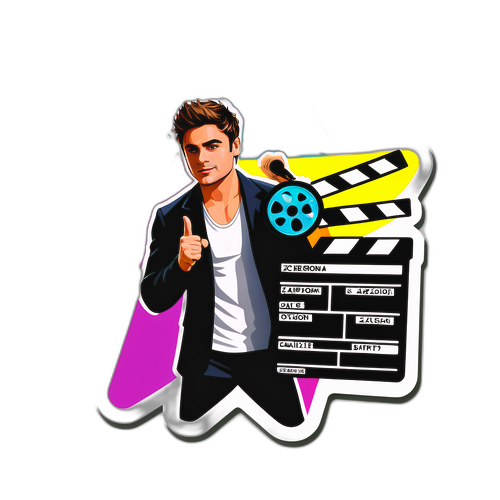 Stylowy Złoty Czas Efrona