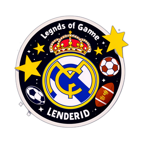 Stiker Real Madrid: Legenda Permainan