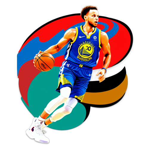 Sticker ni Stephen Curry sa Mid-shot