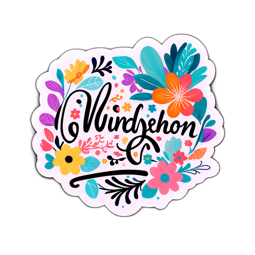 Wunderschön Aufkleber