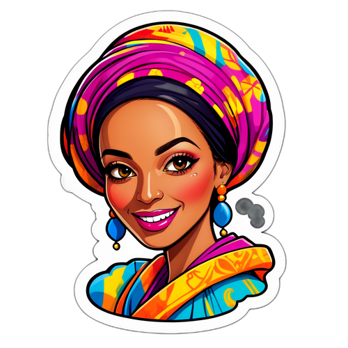 Makulay na Sticker ni Zeinab Harake