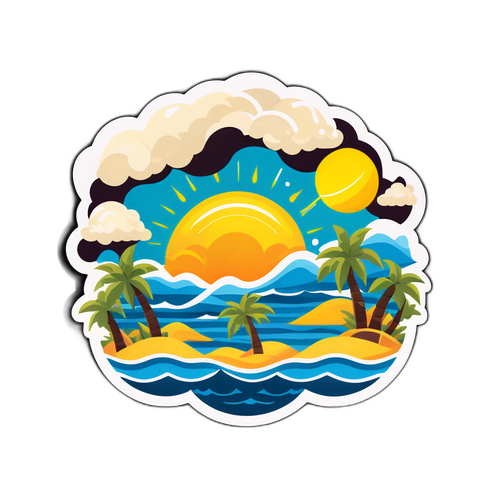 Perkiraan Cuaca: Pantai Cerah dan Badai Petir