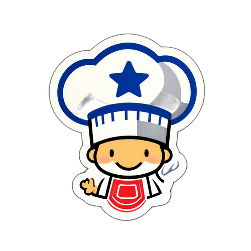 2026 Michelin Rehberi için Şef Şapkası ve Yıldızlar Sticker'ı