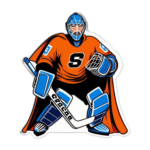 Carter Hart supermiehenä maalivahtina