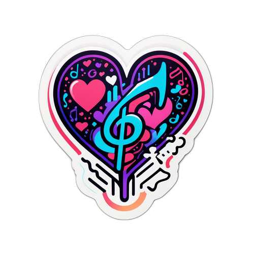 愛のメッセージシール