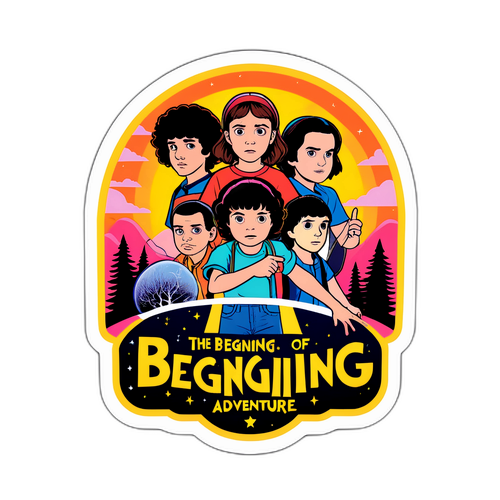 Samolepka z Stranger Things 5. díl, objem 2