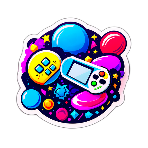 Aplicație vibrantă cu litere stilizate pentru DFS