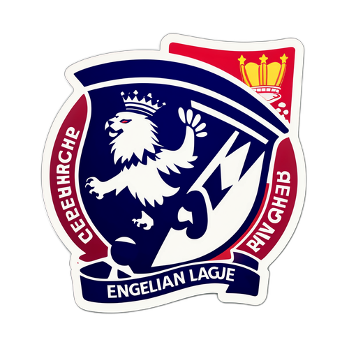 Tem bóng đá với logo Premier League