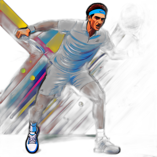 Sticker homenaje a Francisco Cerundolo