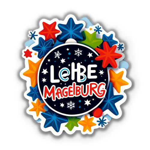 Ich liebe Magdeburg Aufkleber