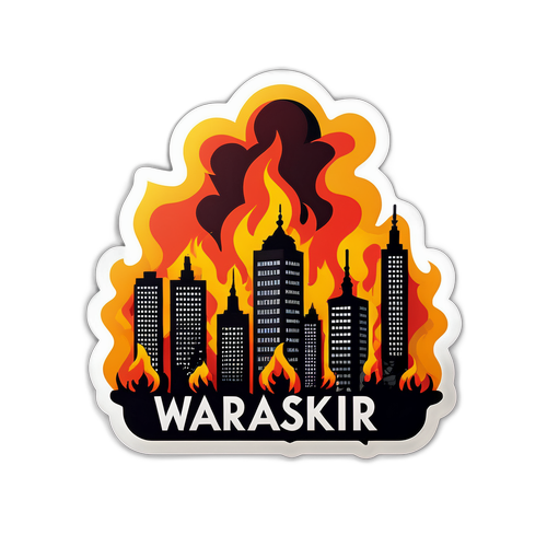 Pożar w Warszawie