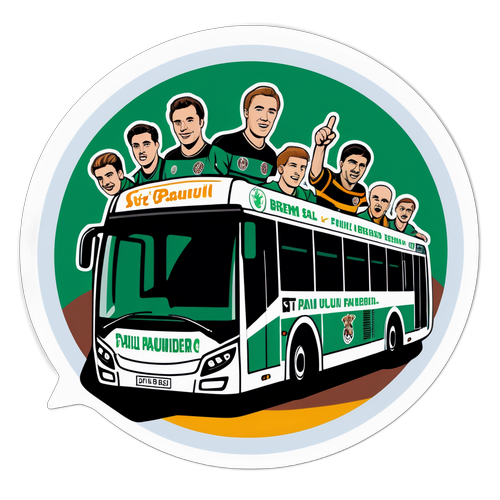 Xe buýt cổ vũ trận đấu