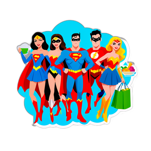 Justice League in Everyday Life