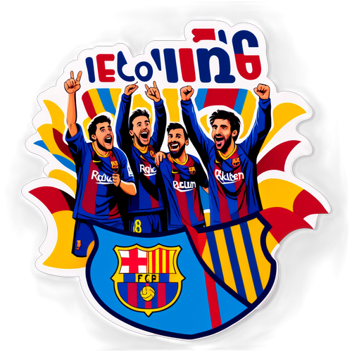 A Barcelona mérkőzés lelkes szurkolói